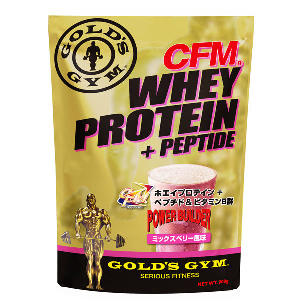 ゴールドジム CFMホエイプロテイン+ペプチド WHEY PROTEIN + PEPTIDE