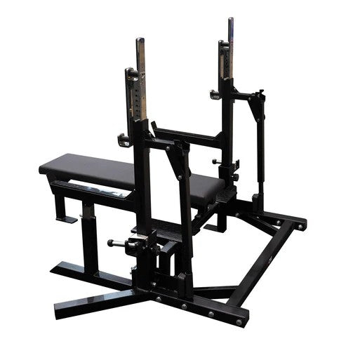 【予約販売・3月末頃納品予定】ONI 鬼 コンボラック IPF公認 ベンチプレス スクワット ジャッキ高さ調節簡単 1インチ刻み 高重量 滑りにくいクッションシート メーカー保証2年