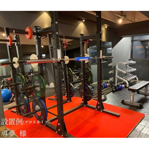 【予約販売・1月末頃納品予定】ONI 鬼 ハーフラック ベンチプレス スクワット メーカー保証2年