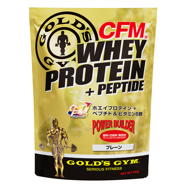 ゴールドジム CFMホエイプロテイン+ペプチド WHEY PROTEIN + PEPTIDE