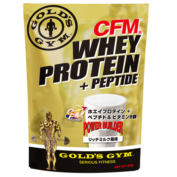 ゴールドジム CFMホエイプロテイン+ペプチド WHEY PROTEIN + PEPTIDE