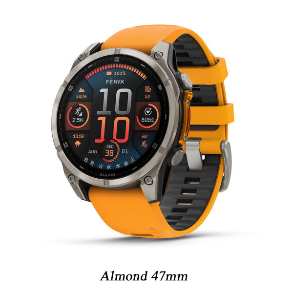 ガーミン フェニックス8 GARMIN fēnix 8 Sapphire AMOLED (47mm)