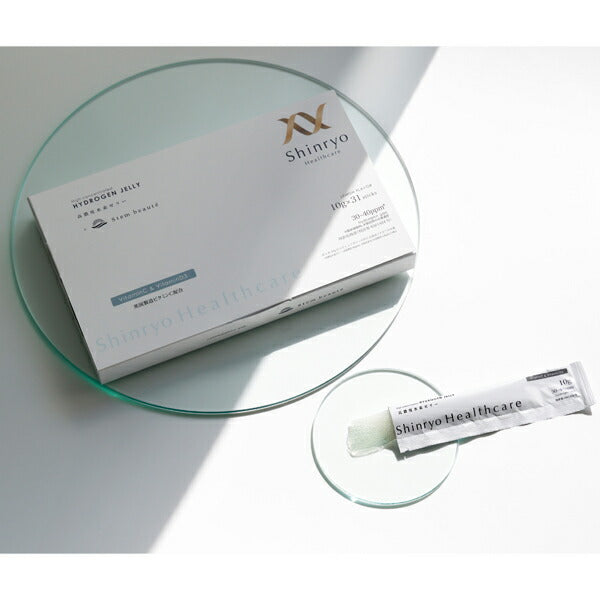 高濃度水素ゼリーVitaminC&D31本入[新菱]