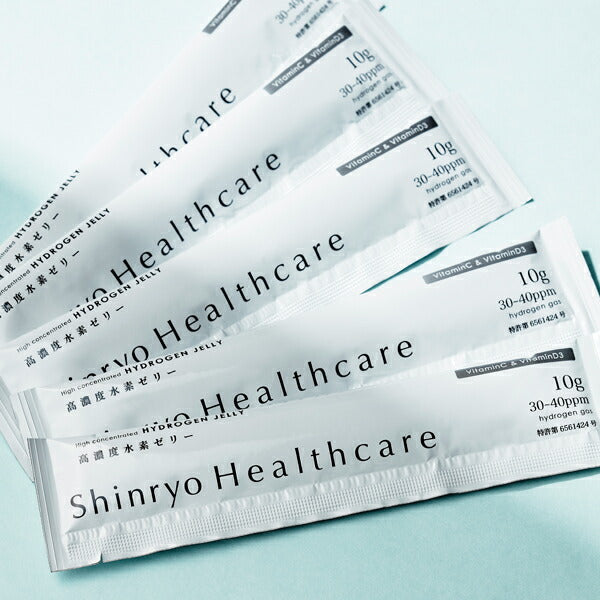 高濃度水素ゼリーVitaminC&D100本入り[新菱]