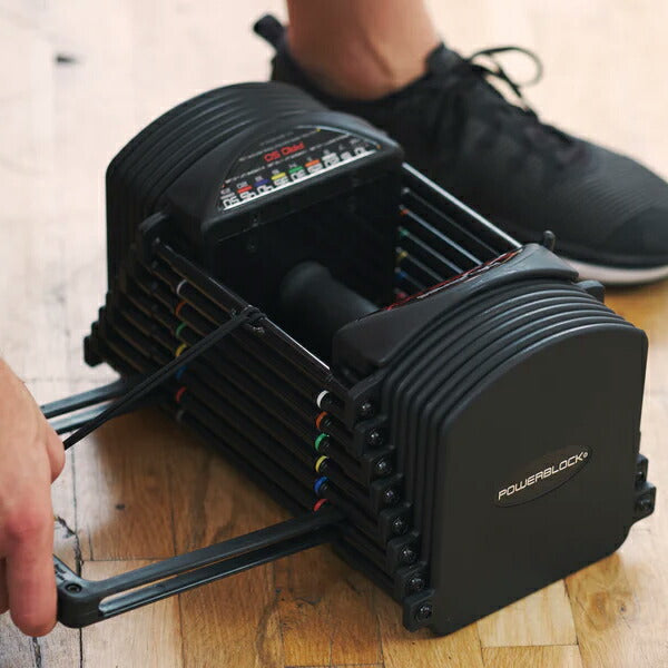 PRO50ウレタン(2.3-23kg)[POWERBLOCK]ダンベルトレーニング筋トレホームジムおうちフィットネス
