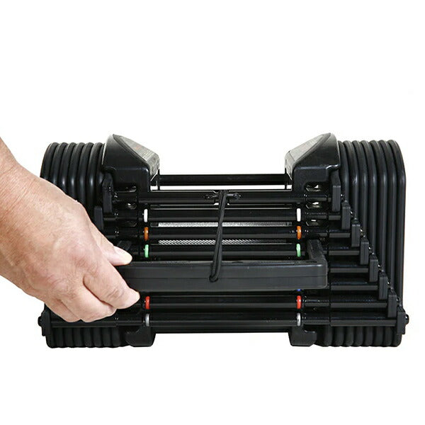 PRO50ウレタン(2.3-23kg)[POWERBLOCK]ダンベルトレーニング筋トレホームジムおうちフィットネス