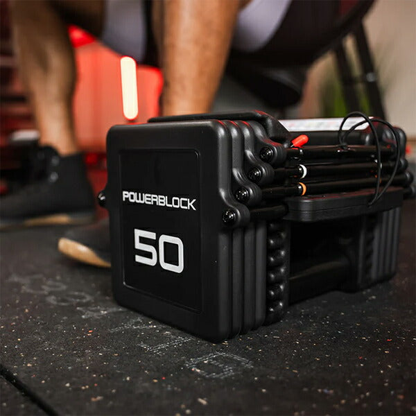 PRO100EXPウレタン(2.3-46kg)[POWERBLOCK]ダンベルトレーニング筋トレホームジムおうちフィットネス