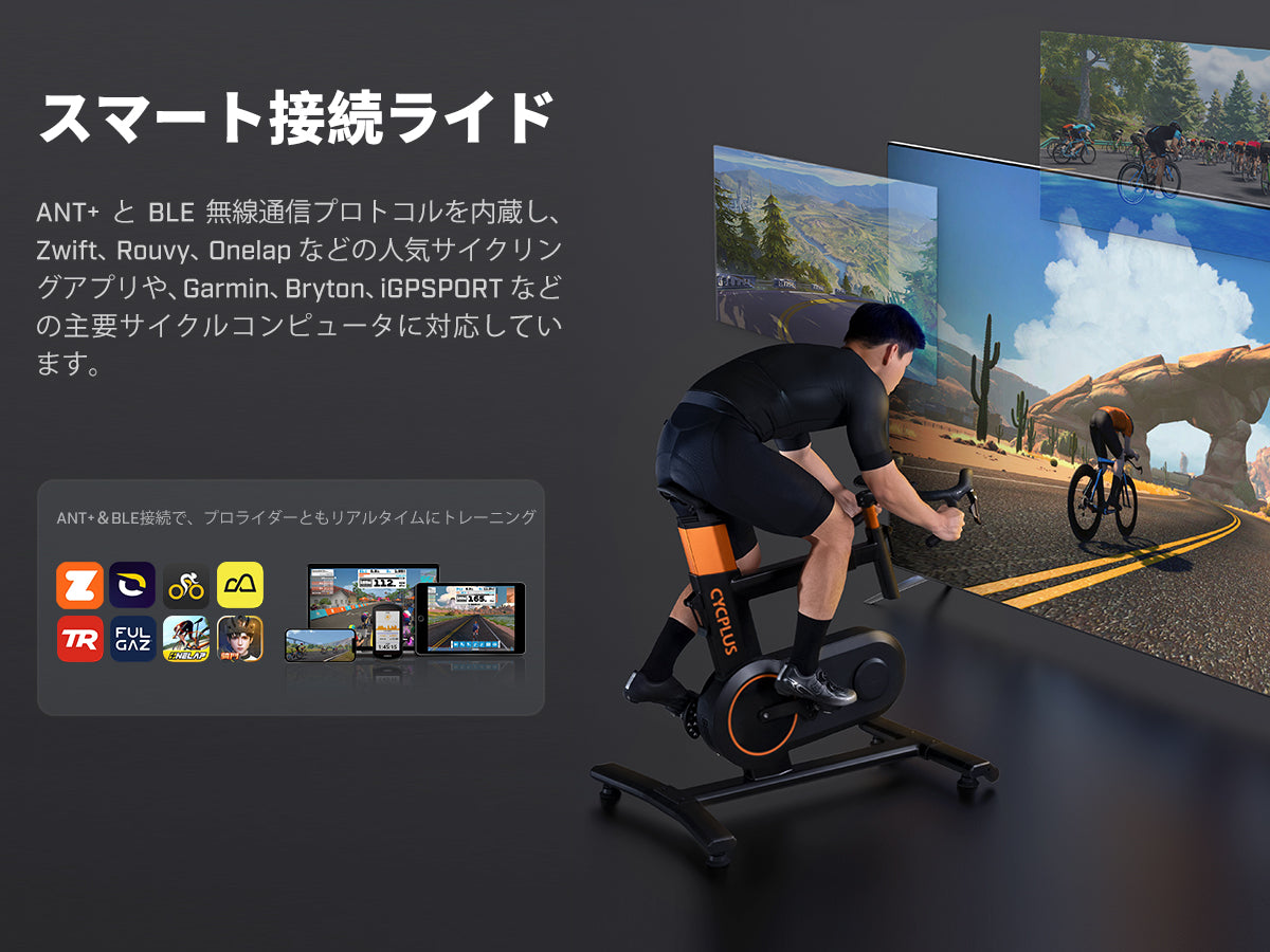 CYCPLUS サイクプラス T7 スマートバイクトレーナー