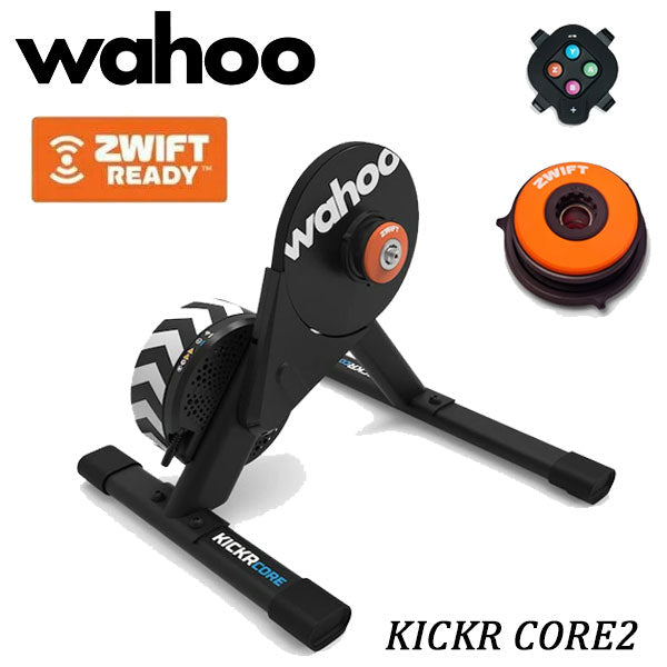 Wahoo KICKR CORE2 with Zwift Cog and Click