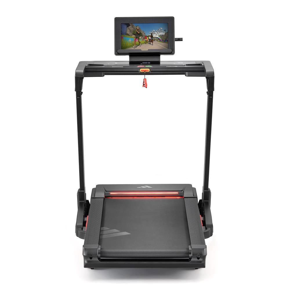 アディダス T-25 トレッドミル 家庭用ランニングマシン AVUS-10750-120（100V） [adidas training]　【送料・組立設置費込み】 Zwift Kinomap  最高速度19km/h 15段階傾斜調整 メーカー保証1年間