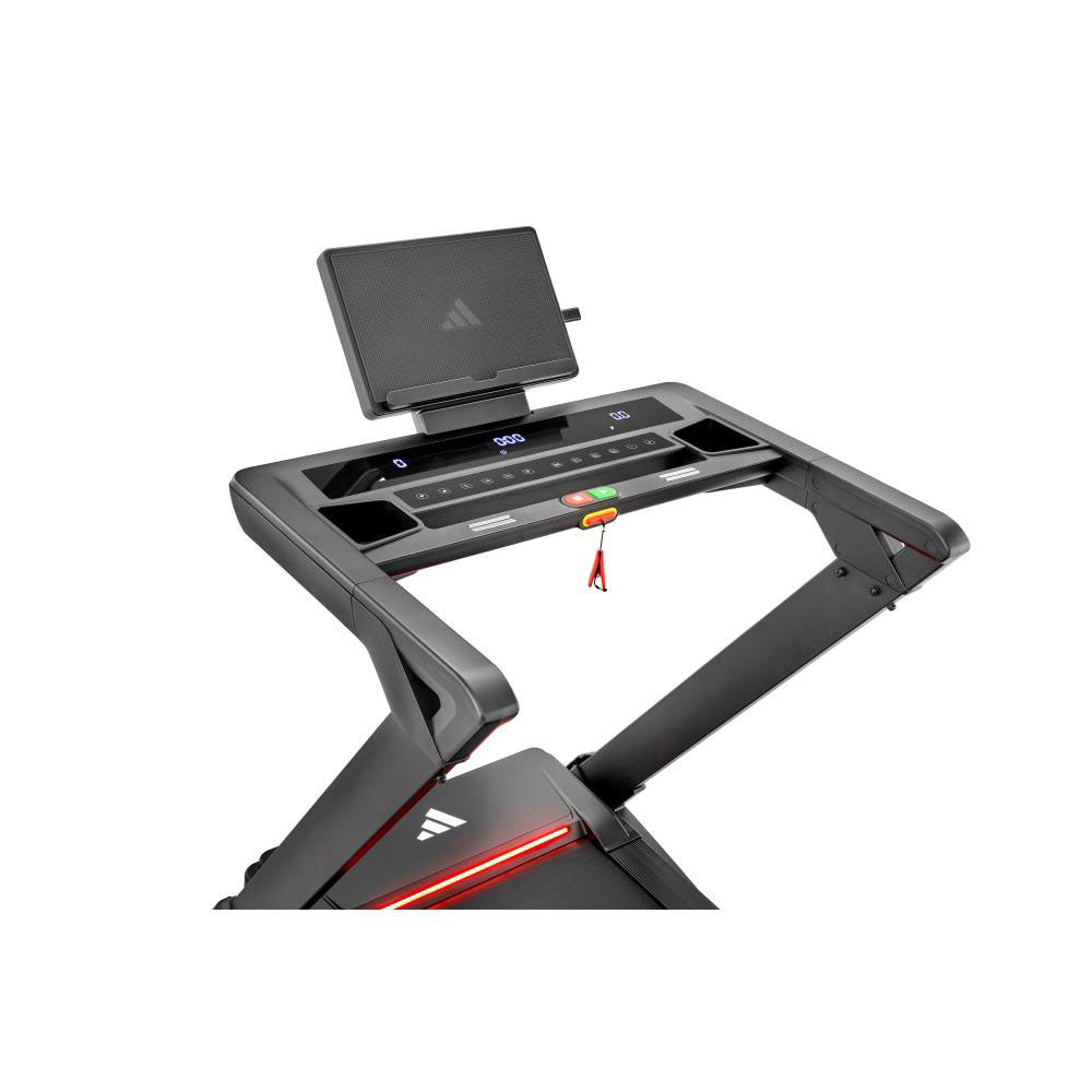 アディダス T-25 トレッドミル 家庭用ランニングマシン AVUS-10750-120（100V） [adidas training]　【送料・組立設置費込み】 Zwift Kinomap  最高速度19km/h 15段階傾斜調整 メーカー保証1年間