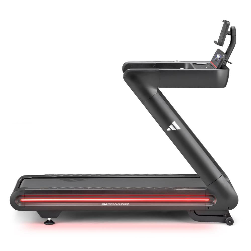 アディダス T-700 トレッドミル 準業務用ランニングマシン AVUS-10701-120（100V） [adidas training]　【送料・組立設置費込み】 Zwift Kinomap  最高速度20km/h 18段階傾斜調整 メーカー保証1年間