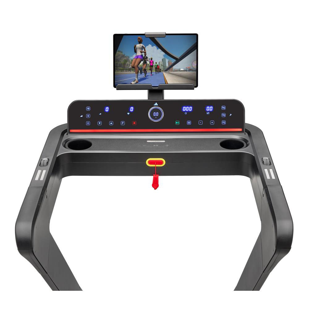 アディダス T-700 トレッドミル 準業務用ランニングマシン AVUS-10701-120（100V） [adidas training]　【送料・組立設置費込み】 Zwift Kinomap  最高速度20km/h 18段階傾斜調整 メーカー保証1年間