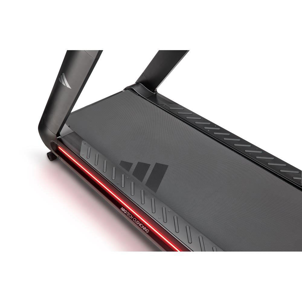 アディダス T-700 トレッドミル 準業務用ランニングマシン AVUS-10701-120（100V） [adidas training]　【送料・組立設置費込み】 Zwift Kinomap  最高速度20km/h 18段階傾斜調整 メーカー保証1年間