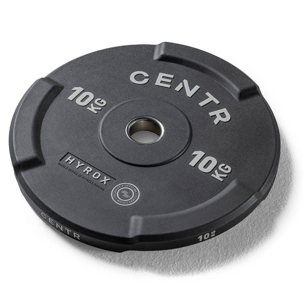 【受注生産商品 /約納期2～3ヶ月】CENTR HYROX Bumper Plates バンパープレート 10kg [CENTR HYROX センター ハイロックス] トレーニング フィットネス パワー 効率的 動き 反応