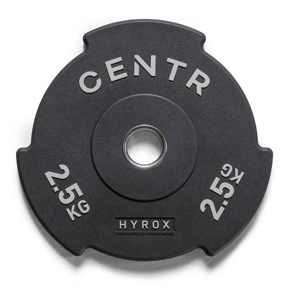 【受注生産商品 /約納期2～3ヶ月】CENTR HYROX Bumper Plates バンパープレート 2.5kg [CENTR HYROX センター ハイロックス] トレーニング フィットネス パワー 効率的 動き 反応