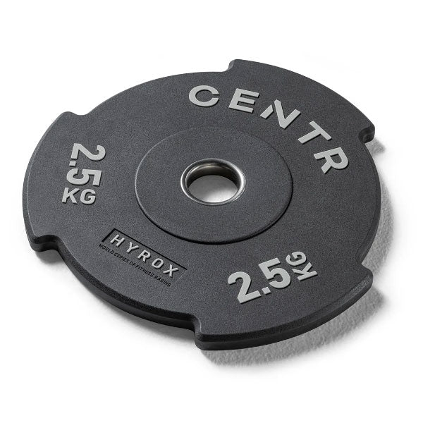 【受注生産商品 /約納期2～3ヶ月】CENTR HYROX Bumper Plates バンパープレート 2.5kg [CENTR HYROX センター ハイロックス] トレーニング フィットネス パワー 効率的 動き 反応