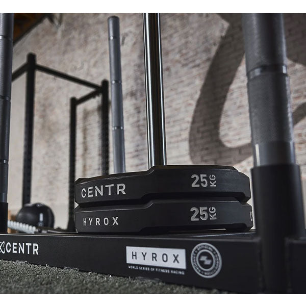 CENTR HYROX Bumper Plates バンパープレート 25kg [CENTR HYROX センター ハイロックス]