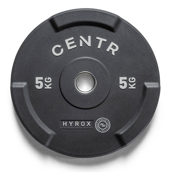 【受注生産商品 /約納期2～3ヶ月】CENTR HYROX Bumper Plates バンパープレート 5kg [CENTR HYROX センター ハイロックス] トレーニング フィットネス パワー 効率的 動き 反応