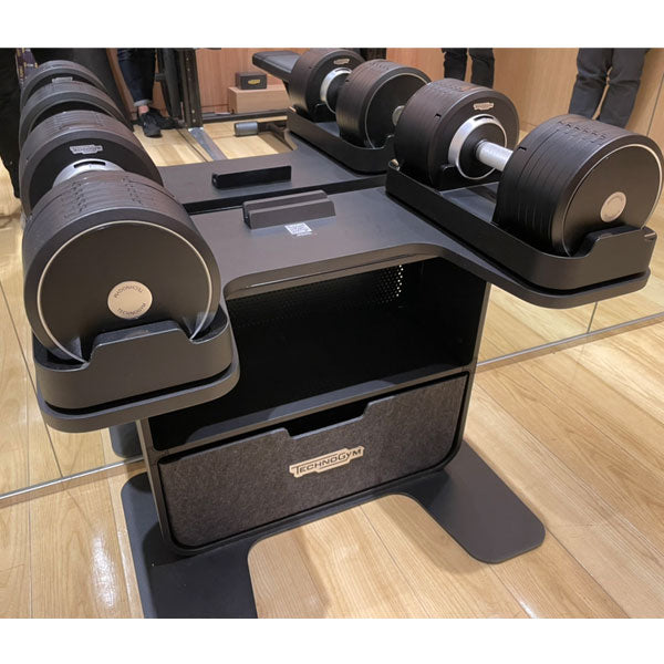 テクノジム コネクティッド ダンベル Technogym Connected Dumbbells+ 【スタンドセット フォームローラー マット ミニバンド 付き】 [Technogym] 【返品・交換不可商品】