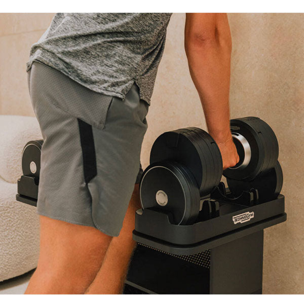 テクノジム コネクティッド ダンベル Technogym Connected Dumbbells+ 【スタンドセット フォームローラー マット ミニバンド 付き】 [Technogym] 【返品・交換不可商品】