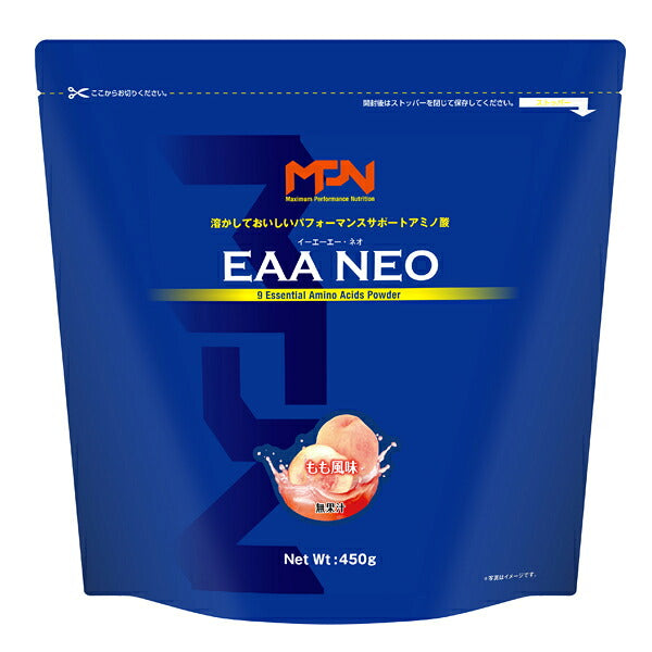 EAANEO必須アミノ酸（450g）[MPN]パフォーマンスフレーバーもも風味