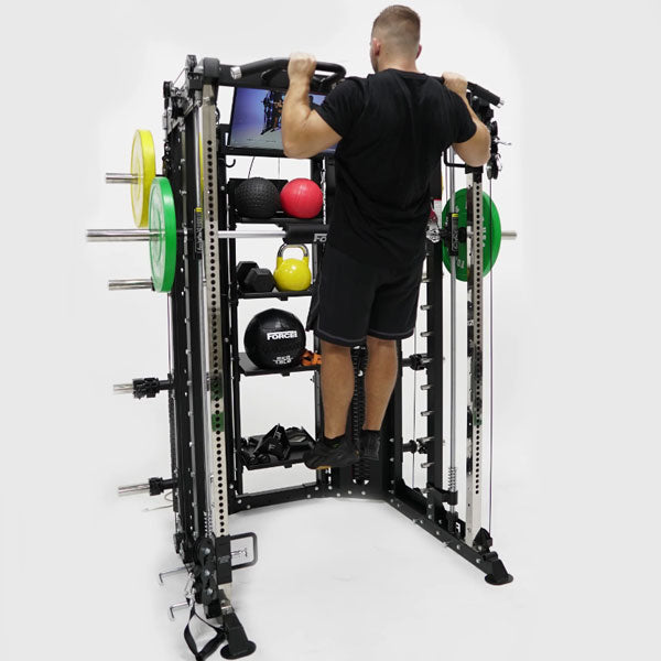 ForceUSACLP-V3G15オールインワントレーナー【送料込み価格】【返品・交換不可商品】※代引不可※[POWERTEC]ストレングスマシントレーニングフィットネス高強度アジャスタブルベンチプロアスリート