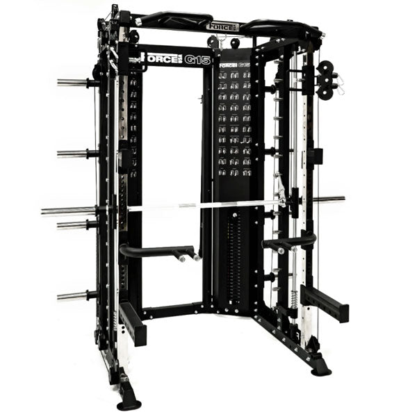 ForceUSACLP-V3G15オールインワントレーナー【送料込み価格】【返品・交換不可商品】※代引不可※[POWERTEC]ストレングスマシントレーニングフィットネス高強度アジャスタブルベンチプロアスリート