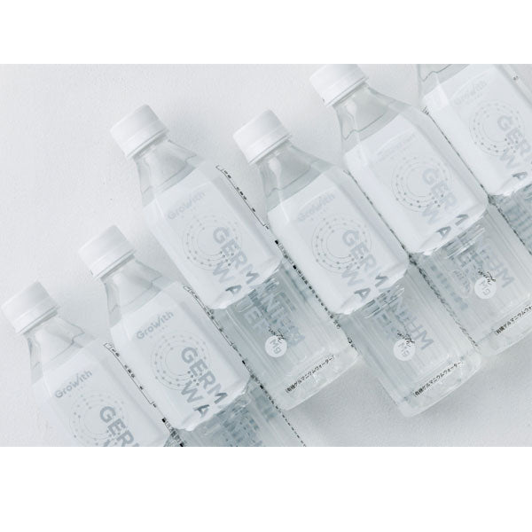 Growith有機ゲルマニウムウォーターPlus氣500ml1ケース(24本入り)[医食同源Lab]マグネシウムアサイゲルマニウムミネラルエネルギー有機ゲルマニウム塩水湖水ミネラル液浅井一彦医食同源ラボ