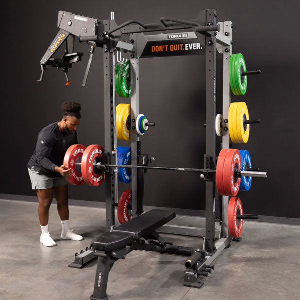 TORQUEFITNESSTR2ハーフラック(BLACK)【送料・組立て設置費別途費用】【業務用マシン】【返品・交換不可商品】※代引不可※[フォースユーエスエー]ストレングスマシントレーニングフィットネス高強度プロアスリート