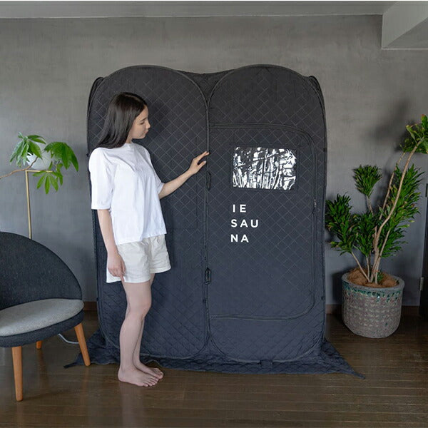 イロリセット国産サウナ用電気ストーブテント一式セット[イエサウナIESAUNA]【IRORISet】(送料込み価格)ロウリュ効果高耐久性発汗促進おうちサウナ家庭用サウナリラックス効果高温