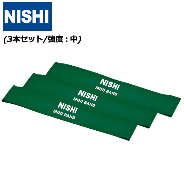 ニシスポーツミニバンドプレトレーニング(強度：中)【正規代理店】[NISHIスポーツ]