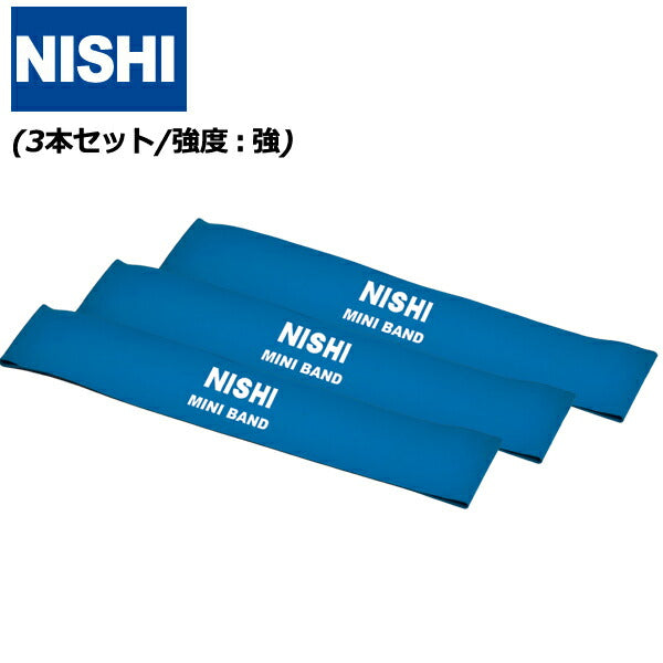 ニシスポーツミニバンドレジスタンス(強度：強)【正規代理店】[NISHIスポーツ]
