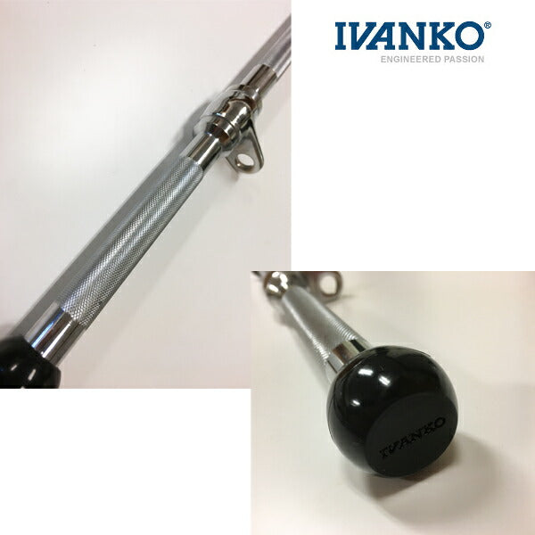 [IVANKO]ストレートバー【当店在庫品】【ケーブルマシンアタッチメント】送料無料
