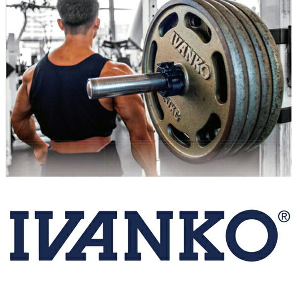 [IVANKO]オリンピックラバーEZプレート（2.5kg/2枚組み）【メーカー直送品】※代引不可※トレーニングフィットネスホームジム