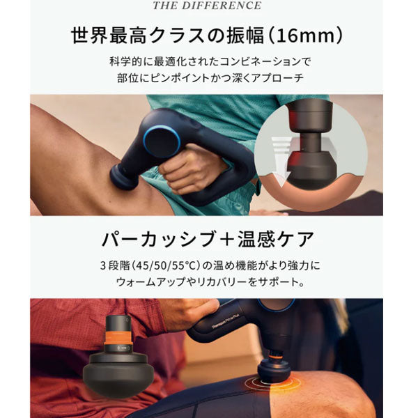 THERAGUN Prime Plus セラガン プライムプラス G6新世代商品【メーカー保証2年 正規代理店】 [THERAGUN セラガン]  セルフケア 筋膜リリース  振動 リカバリー コンディショニング プロアスリート愛用　マッサージガン 筋膜リリースガン