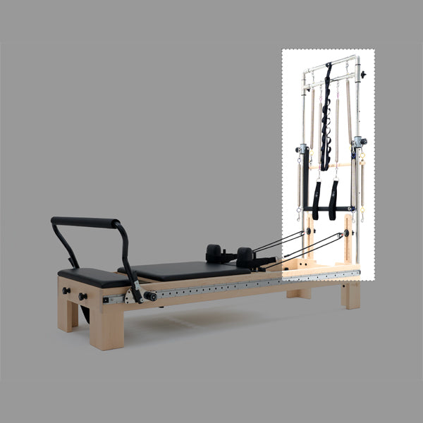 ザオバ PIVOTピラティス LIMハーフタワー 2MAT 新タイプ 業務用マシン [zaoba] ピラティスマシン ピラティス 呼吸 インナーマッスル